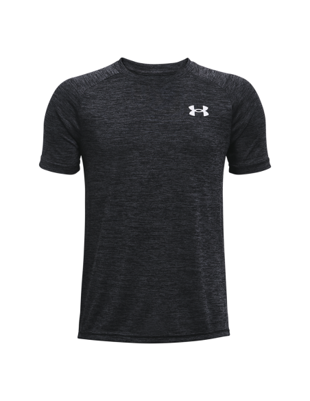 Boys' t-shirt UA Tech™ 2.0 Short Sleeve Black