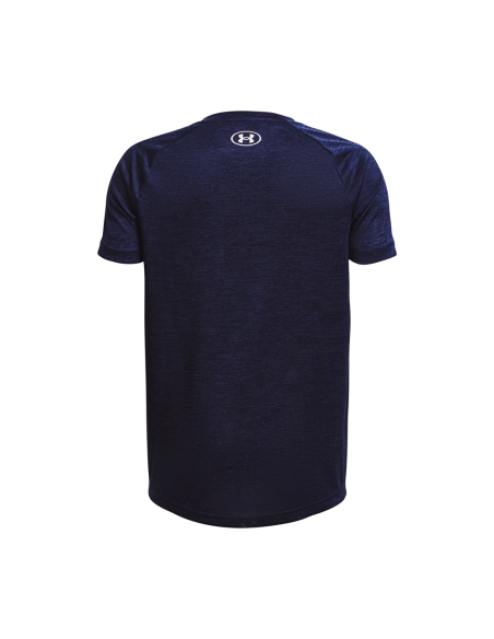 Tricoul pentru băieți UA Tech™ 2.0 cu mânecă scurtă Midnight Navy