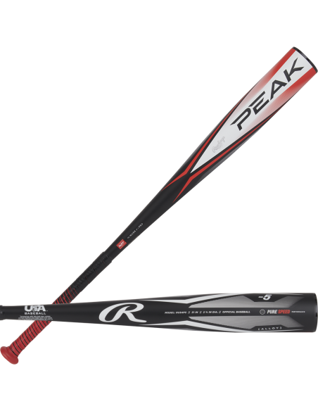 Rawlings Peak USA Baseball Bat 30" (-5)
