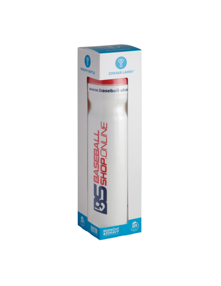 Butelka Healthy Bottle | 1 litrowa butelka z czerwoną nakrętką