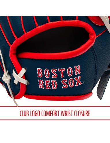 Set med basebollhandskar och basebollbollar MLB® TEAM Boston Red Sox (9,5")