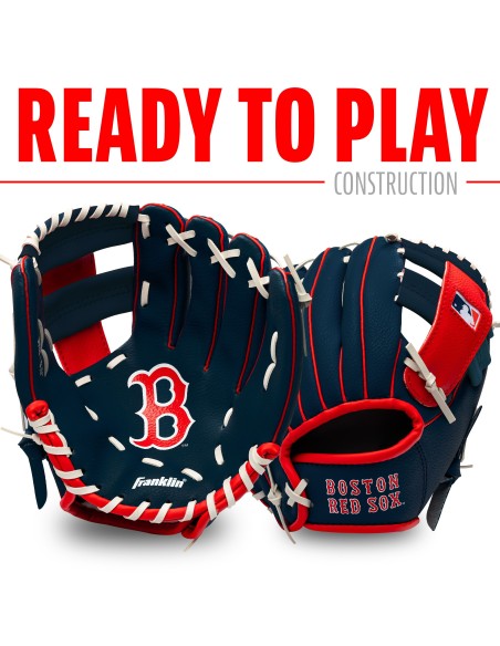 Sada baseballové rukavice a míčku MLB® TEAM Boston Red Sox (9,5")