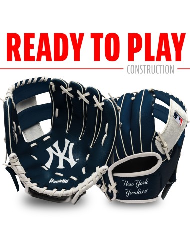 Zestaw rękawica baseballowa i piłka MLB® TEAM New York Yankees (9,5")