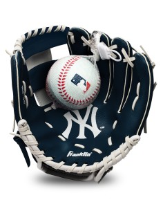 Baseball handske og bold sæt MLB® TEAM New York Yankees (9,5")