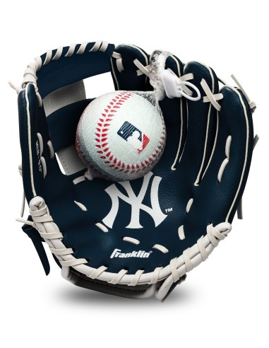 Juego de guante y pelota de béisbol MLB® TEAM New York Yankees (9,5")