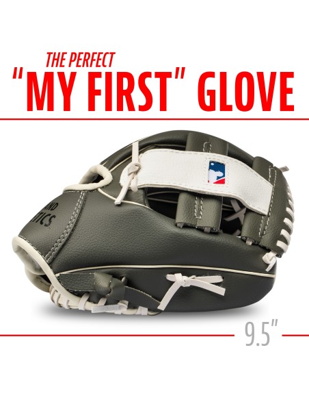 Sada baseballové rukavice a míčku MLB® TEAM Oakland Athletics (9,5")