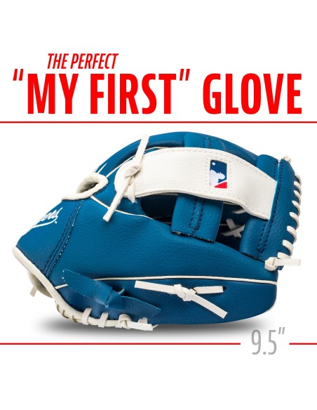 Set mănușă și minge de baseball MLB® TEAM Los Angeles Dodgers (9,5")