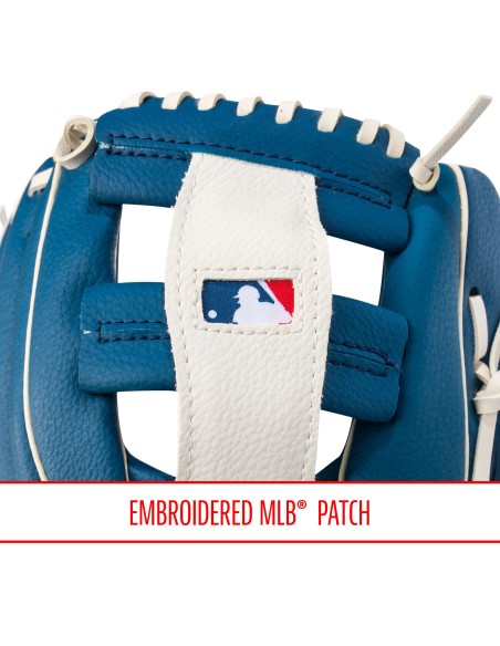 Juego de guante y pelota de béisbol MLB® TEAM Los Angeles Dodgers (9,5")