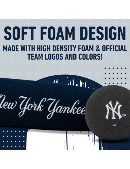 Baseballbat og bold-sæt MLB® TEAM New York Yankees