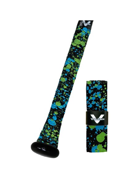 Omotávka na baseballovú pálku Vulcan V175 - SLIME SPLATTER (1,75 mm)