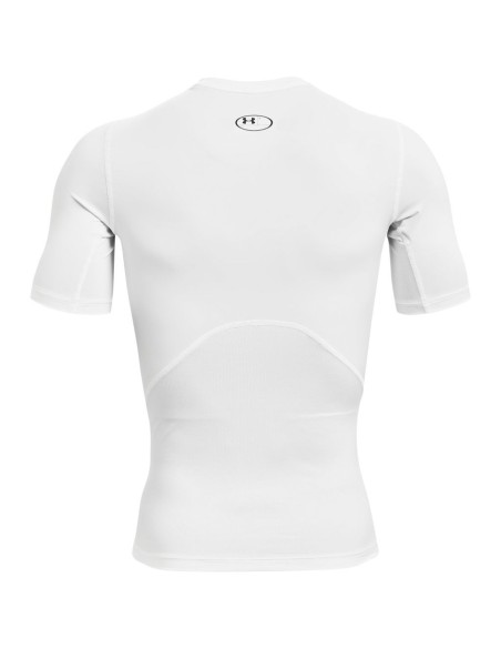 Under Armour HG Armour Comp SS Bianco