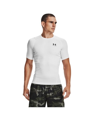 Under Armour HG Armour Comp SS White