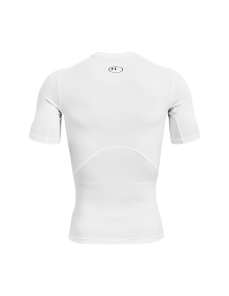 Onder Armour HG Armour Comp SS Wit