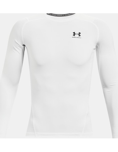 Under Armour HG Armour Comp LS White