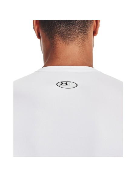 Under Armour HG Armour Comp LS White