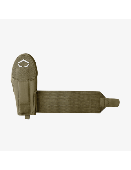 Zaštitnik ruke za bejzbol/fastpitch klizni rukavac EVOSHIELD maslinaste boje (desna strana)