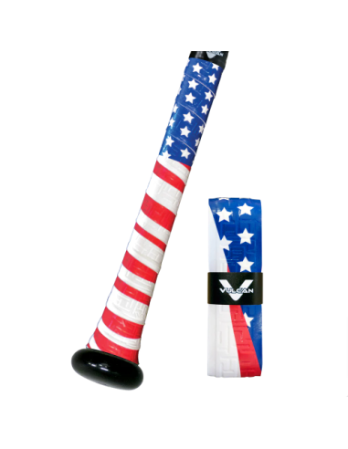 Omotávka rukojeti baseballové pálky Vulcan V175 - OLD GLORY (1,75 mm)
