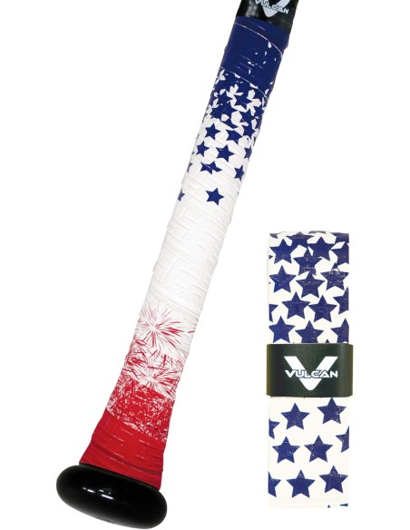Enveloppe de grip pour batte de baseball Vulcan V175 - USA 1776 (1,75 mm)