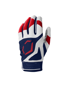 Baseball/Softball slaghandsker EVOSHIELD SRZ-1™ Voksen - Navy/Scarlet (XL)