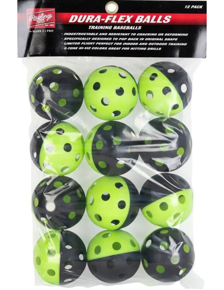 Balones de entrenamiento Rawlings Dura-Flex (12 pk)
