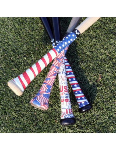Omotávka (grip) baseballové pálky Vulcan V175 - STARS & BARS (1,75 mm)