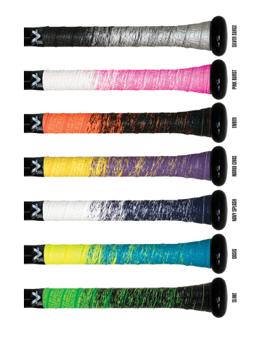 Owijka na uchwyt kija baseballowego Vulcan V175 - PINK BURST (1,75 mm)