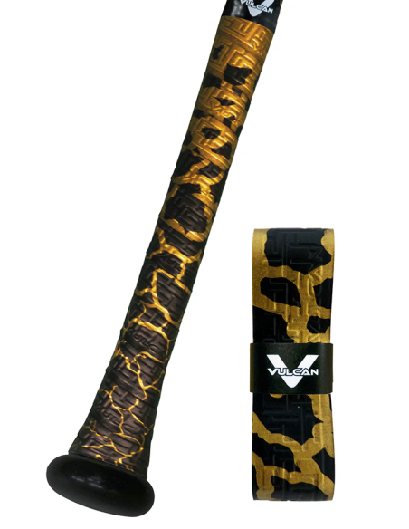 Înveliș de prindere pentru bâta de baseball Vulcan V175 - BREAKING GOLD (1,75 mm)