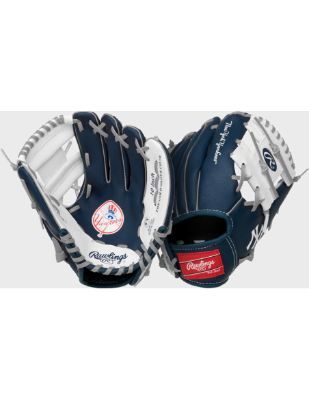 Gant de baseball Rawlings New York Yankees Team Logo (10")