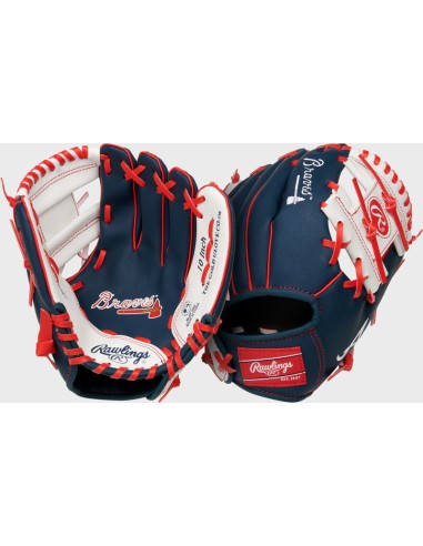 Guante de béisbol Rawlings Atlanta Braves Team Logo (10")