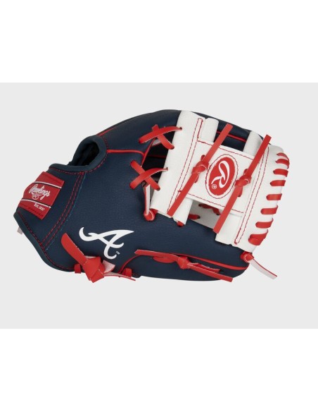 Guante de béisbol Rawlings Atlanta Braves Team Logo (10")