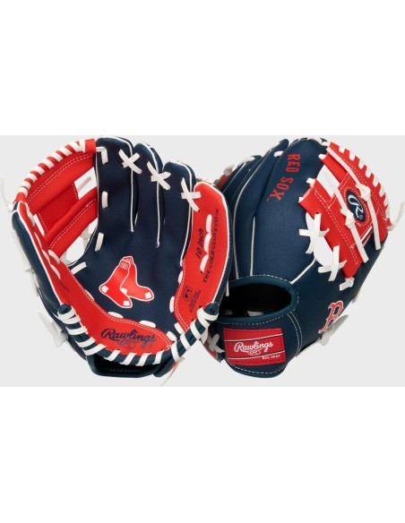 Luva de basebol com logótipo da equipa Rawlings Boston Red Sox (10")