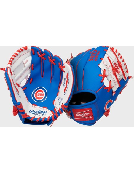 Guante de béisbol Rawlings Chicago Cubs Team Logo (10")