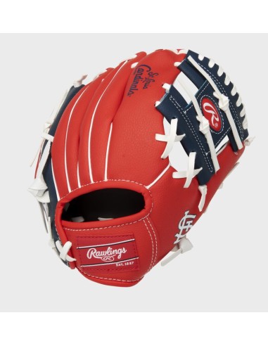 Luva de basebol Rawlings St. Louis Cardinals Logotipo da equipa (10")