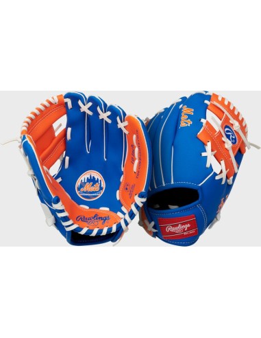 Guante de béisbol Rawlings New York Mets Team Logo (10")