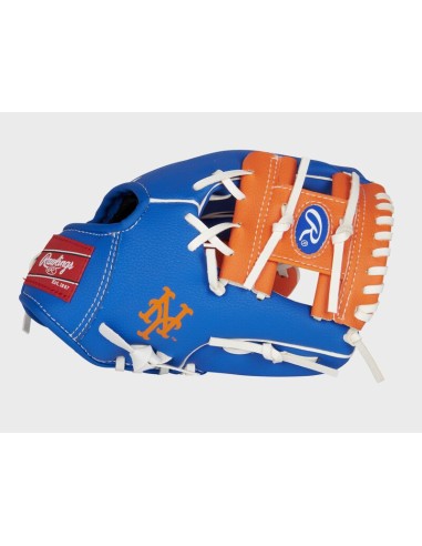 Guante de béisbol Rawlings New York Mets Team Logo (10")