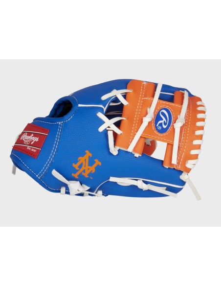 Guante de béisbol Rawlings New York Mets Team Logo (10")