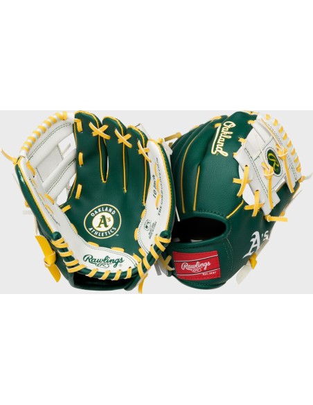 Rękawica baseballowa Rawlings Oakland Athletics Team Logo (10")