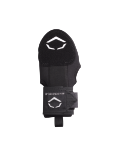 Zaštitna rukavica za uklizavanje za bejzbol EVOSHIELD crna (Za djecu i mlade)
