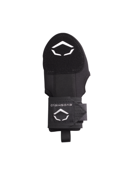 Zaštitna rukavica za uklizavanje za bejzbol EVOSHIELD crna (Za djecu i mlade)