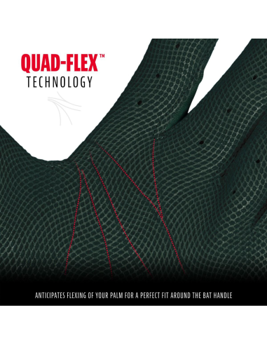 Guantes de bateo de béisbol Franklin CFX® Pro Hi-lite (M)