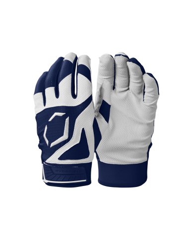 Rukavice za udaranje za bejzbol/softball EVOSHIELD SRZ-1™ za djecu i mlade - tamnoplave (Junior S)