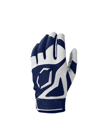 Rukavice za udaranje za bejzbol/softball EVOSHIELD SRZ-1™ za djecu i mlade - tamnoplave (Junior S)