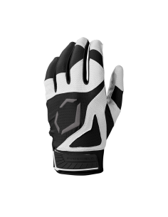 Rukavice za udaranje za bejzbol/softball EVOSHIELD SRZ-1™ za djecu i mlade - crne (Junior S)