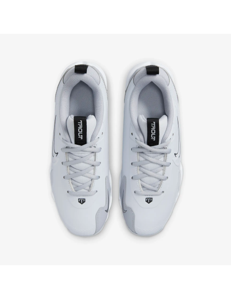 Baseballové boty Nike Force Trout 9 Keystone - šedé (mládež)