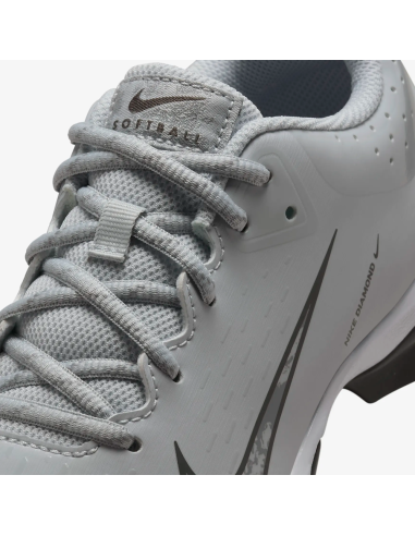 Chuteiras de basebol Nike Hyperdiamond 4 Keystone - cinzento (jovem)