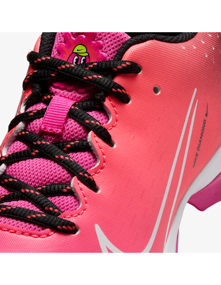 Kopačke za bejzbol Nike Hyperdiamond 4 Keystone - fuksija (Za djecu i mlade)