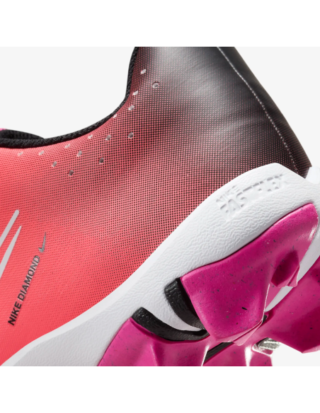 Kopačke za bejzbol Nike Hyperdiamond 4 Keystone - fuksija (Za djecu i mlade)