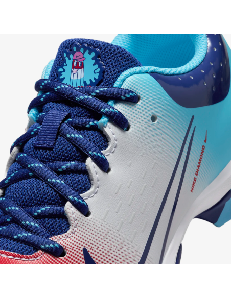 Baseball-Schuhe Nike Hyperdiamond 4 Keystone - blau/rot (Jugend)