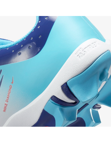 Baseballové boty Nike Hyperdiamond 4 Keystone - modrá/červená (mládež)