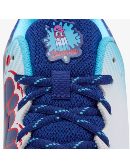 Baseballsko Nike Hyperdiamond 4 Keystone - blå/rød (ungdom)